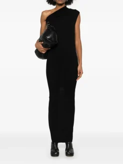 Dresses>RICK OWENS Abito In Maglia Athena Dress