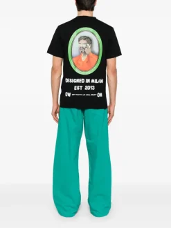 T-shirts>OFF-WHITE Barber 2 Slim SS Tee