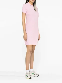 Dresses>POLO RALPH LAUREN Basic Mesh Polo Short Sleeve Casual Dress