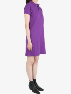 Dresses>POLO RALPH LAUREN Basic Mesh Polo Short Sleeve Casual Dress