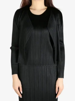 Knitwear>PLEATS PLEASE ISSEY MIYAKE Basics Cardigan