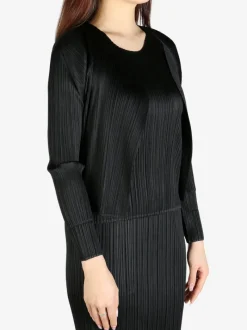 Knitwear>PLEATS PLEASE ISSEY MIYAKE Basics Cardigan