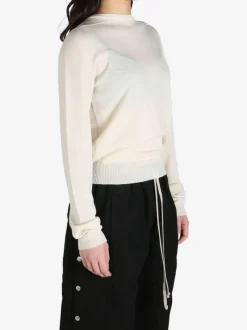 Knitwear>RICK OWENS Biker Level Sweater