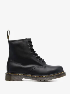 Boots | Boots>DR. MARTENS 1460 Black Nappa Leather Lace Up Boots