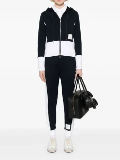 Sweats & Hoodies>THOM BROWNE Blouson Zip Up Hoodie