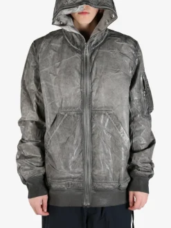 Jackets & Coats>RICK OWENS DRKSHDW Bomber Imbottito Gimp Flight Jacket