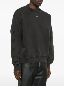 Sweats & Hoodies>OFF-WHITE Bw S.Matthew Skate Crewneck Sweatshirt