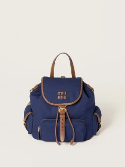 Bags>MIU MIU Canvas Backpack