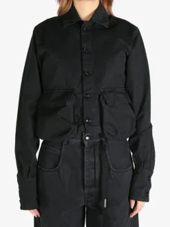 Jackets & Coats>ANN DEMEULEMEESTER Cargo Shirt Jacket