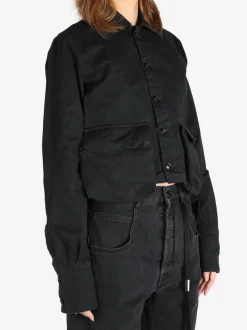 Jackets & Coats>ANN DEMEULEMEESTER Cargo Shirt Jacket