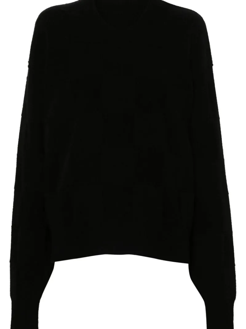 Tops>UMA WANG Check Long Slv Top