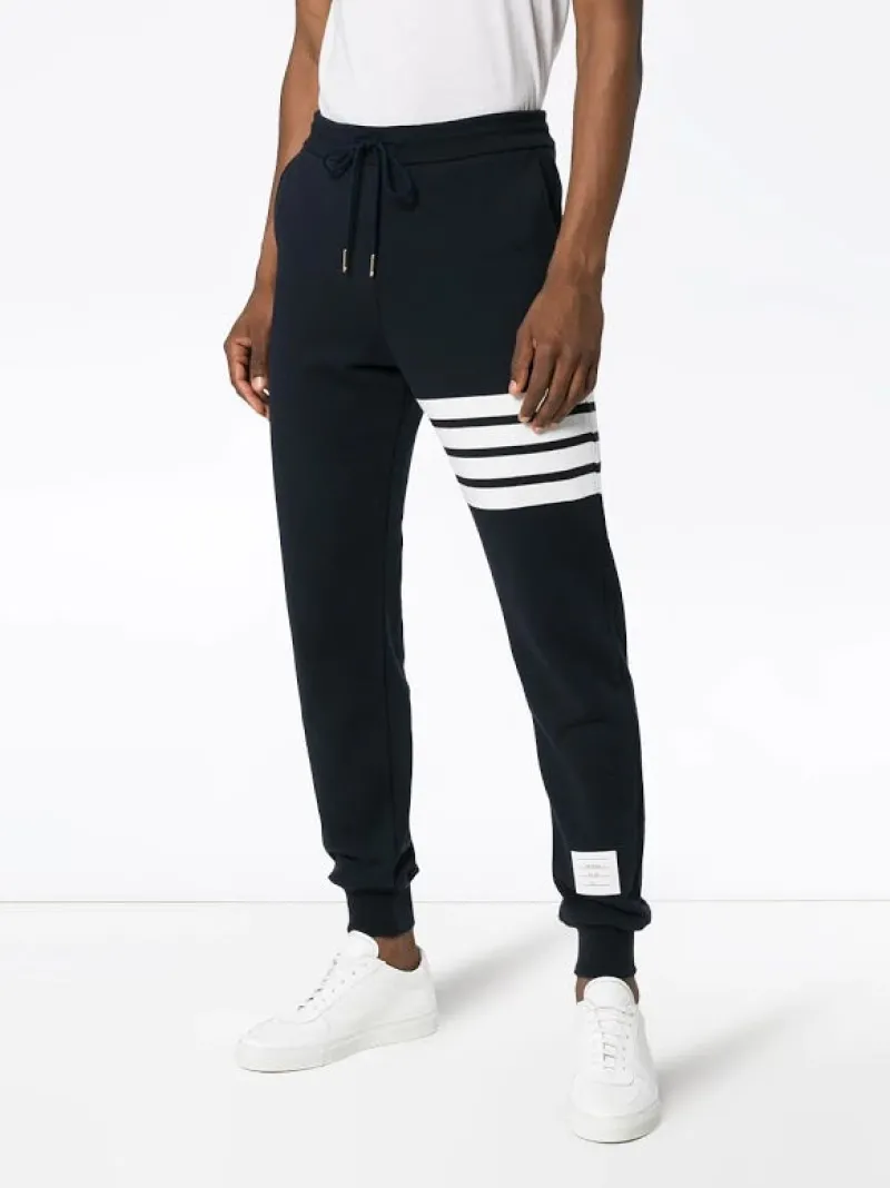 Pants>THOM BROWNE Classic 4 Bar Sweatpants
