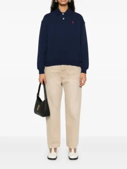 Tops>POLO RALPH LAUREN Collar Fleece Pullover