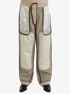Pants | Pants>COMMUNS Color Patchwork Large Pocket Pants