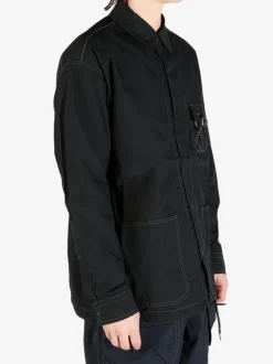 Jackets & Coats>AND WANDER 65 Cordura Cotton Rip Shirt Jacket