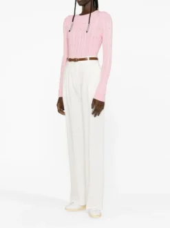 Knitwear>POLO RALPH LAUREN Cotton Cable Knit Sweater