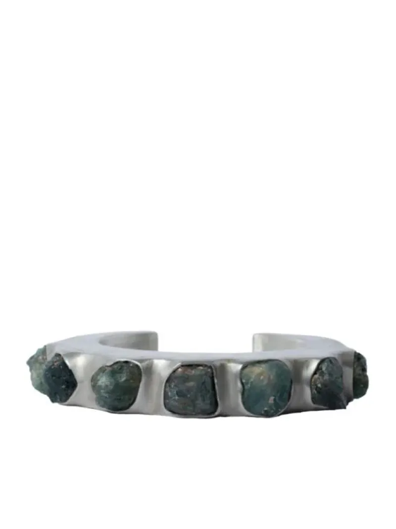 Jewelry | Jewelry>PARTS OF FOUR Crescent Bracelet (Terrestrial Surfaced, 15mm, AS+MA+GRAN)