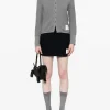 Knitwear>THOM BROWNE Crew Neck Cardigan