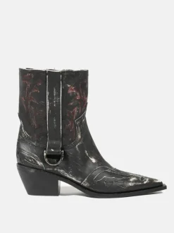 Boots>ENFANTS RICHES DEPRIMES Cut Off Cowboy Boot