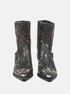 Boots>ENFANTS RICHES DEPRIMES Cut Off Cowboy Boot