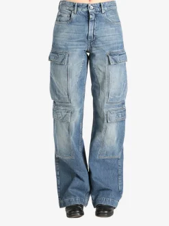 Jeans>RICK OWENS DRKSHDW Denim Double Cargo Jeans