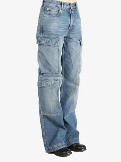 Jeans>RICK OWENS DRKSHDW Denim Double Cargo Jeans