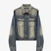 Jackets & Coats>DET BLEV SENT Denim Jacket