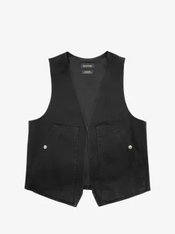 Shirts>DET BLEV SENT Denim Vest