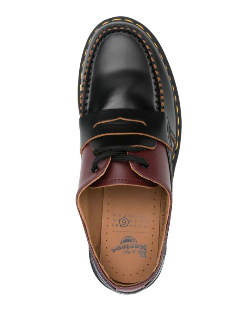Loafers & Mules>MM6 X DR. MARTENS Design Mocassin Boots
