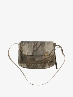 Bags>ZIGGY CHEN Digital Print Medium Messenger Bag