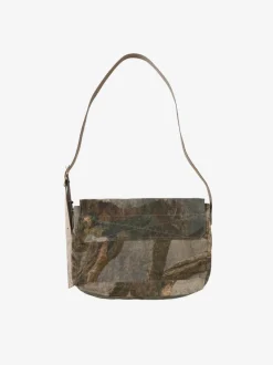 Bags>ZIGGY CHEN Digital Print Medium Messenger Bag