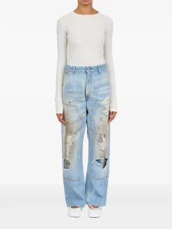 Jeans>MM6 Maison Margiela Dirty Distressed Denim