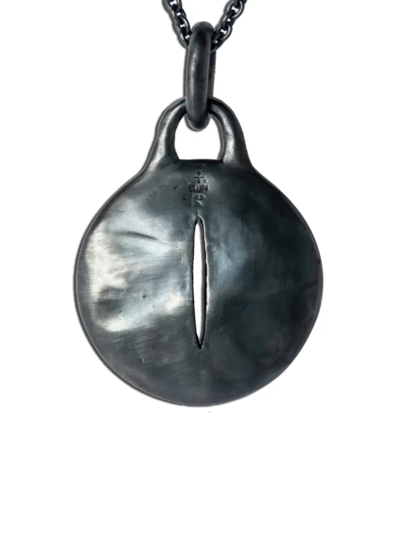 Jewelry | Jewelry>PARTS OF FOUR Disk Necklace (45mm, Slit, Mega Pavé, KA+DIA)
