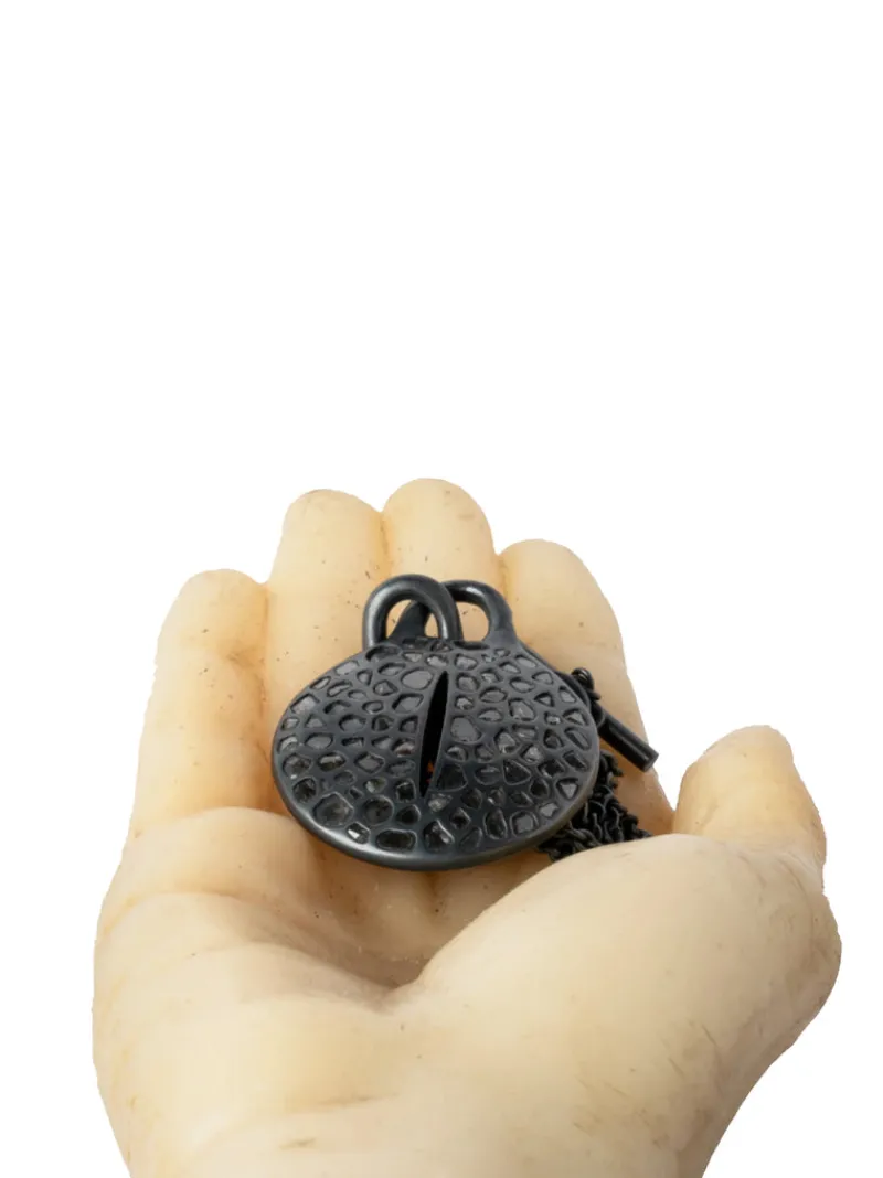 Jewelry | Jewelry>PARTS OF FOUR Disk Necklace (45mm, Slit, Mega Pavé, KA+DIA)