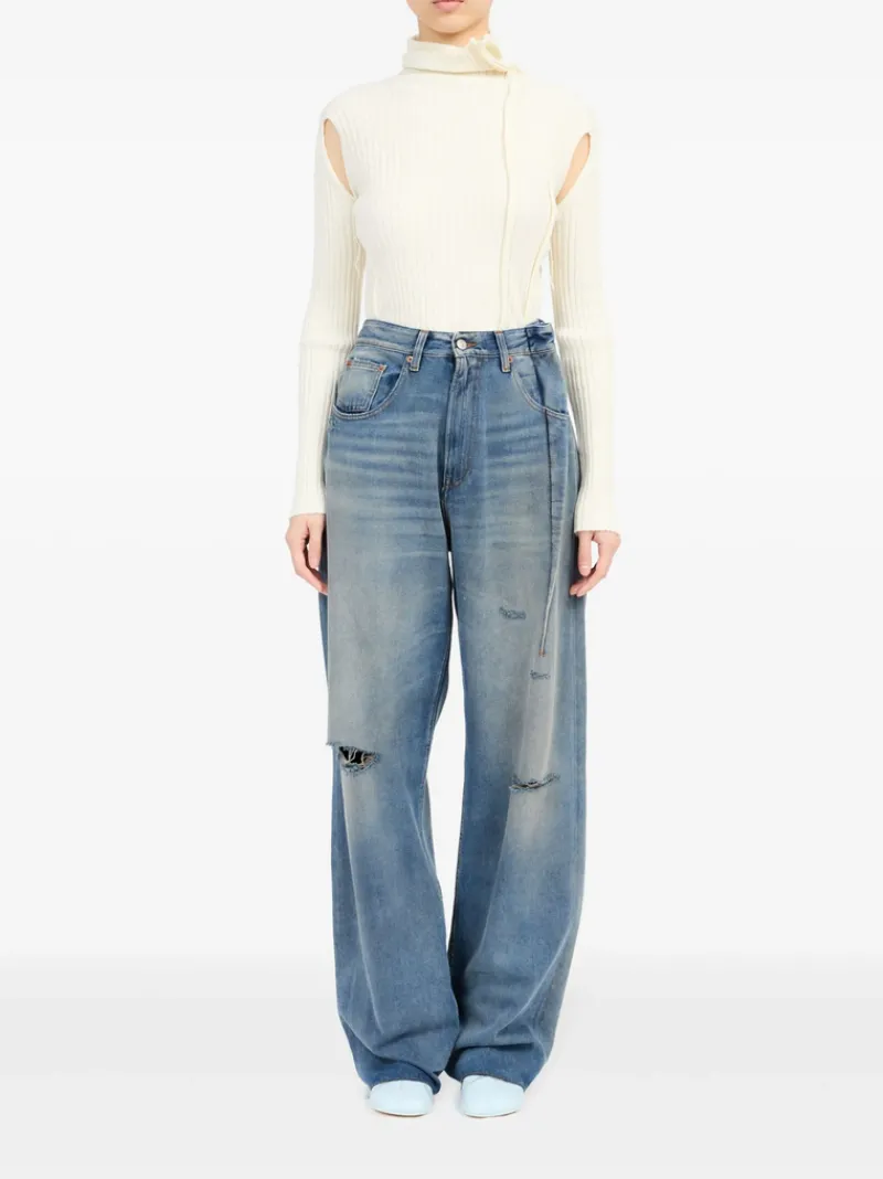 Jeans>MM6 Maison Margiela Distressed Jeans