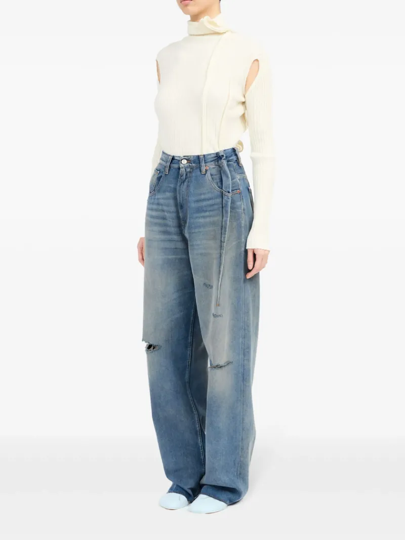 Jeans>MM6 Maison Margiela Distressed Jeans