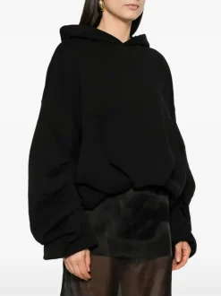 Sweats & Hoodies>DRIES VAN NOTEN Draped Hoodie