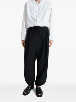 Pants>LEMAIRE Drawstring Pleated Pants