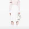 Shirts>THOM BROWNE Easy Fit Point Collar Shirt