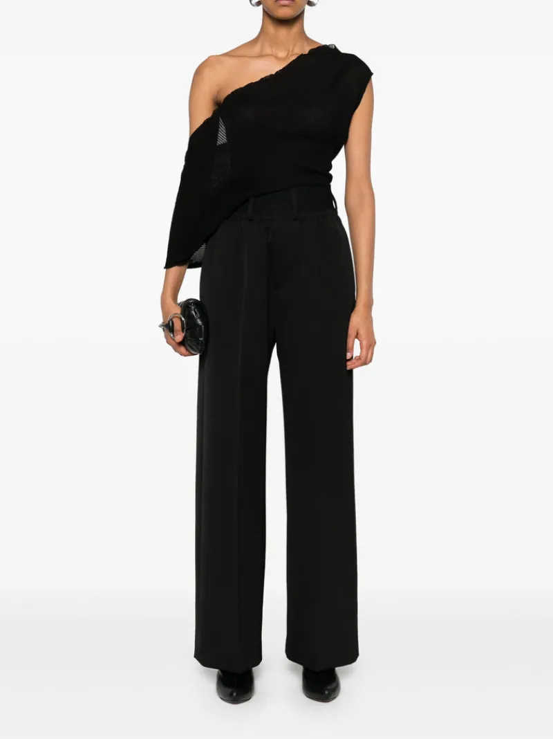 Pants>ALAINPAUL Elastic Waist Pant