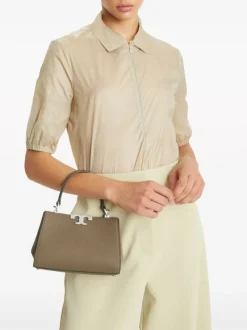 Bags>TORY BURCH Eleanor Pebbled Mini Satchel
