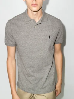 Shirts>POLO RALPH LAUREN Embroidered Logo Polo Shirt