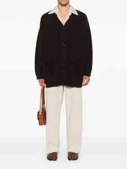 Knitwear | Knitwear>LEMAIRE Felted Cardigan Coat