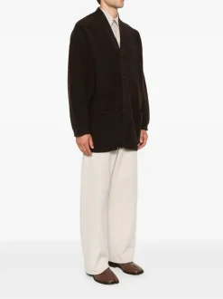 Knitwear | Knitwear>LEMAIRE Felted Cardigan Coat