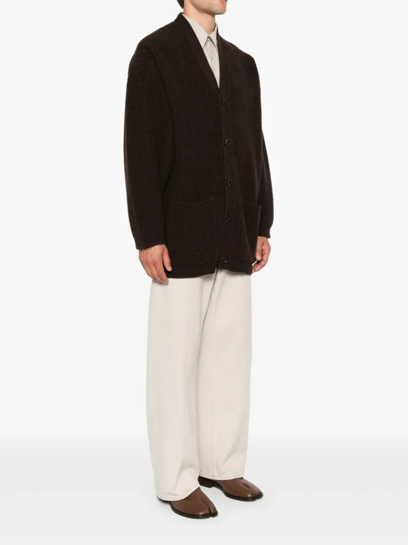 Knitwear | Knitwear>LEMAIRE Felted Cardigan Coat