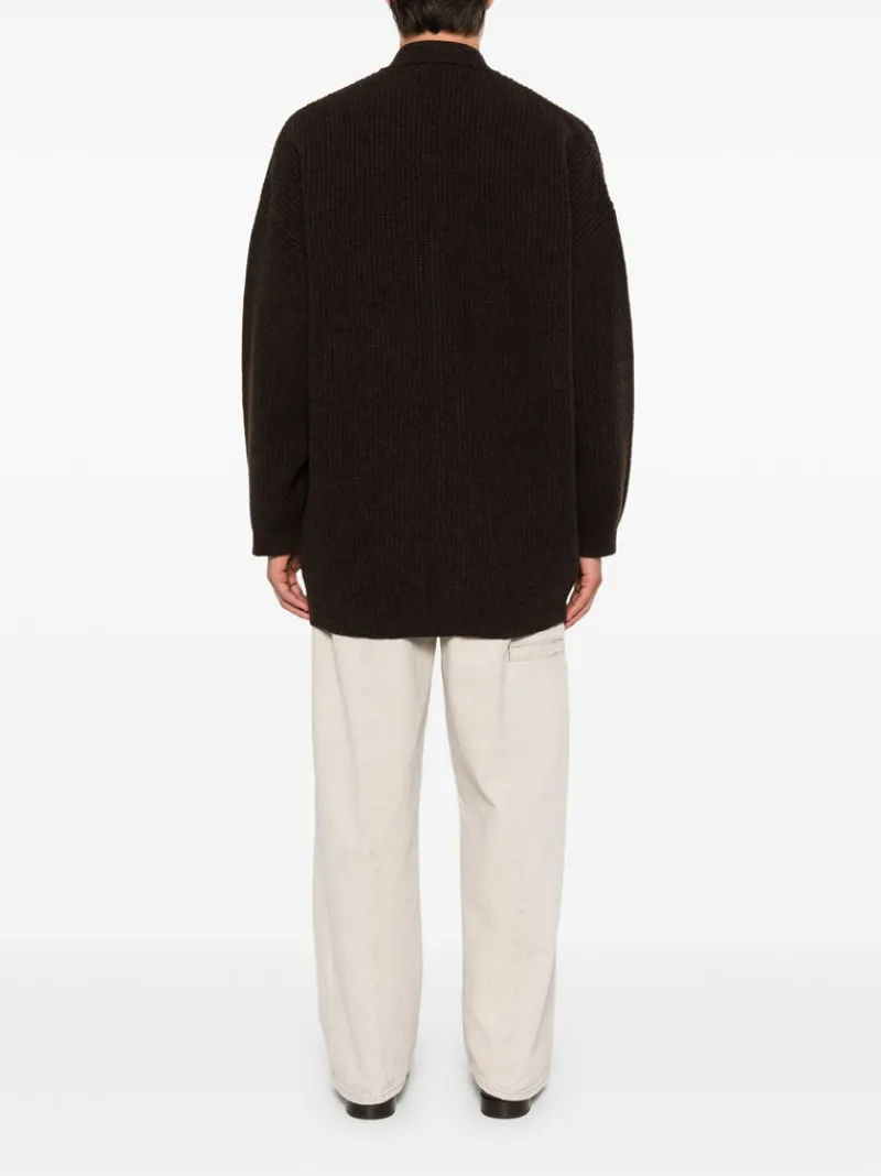 Knitwear | Knitwear>LEMAIRE Felted Cardigan Coat
