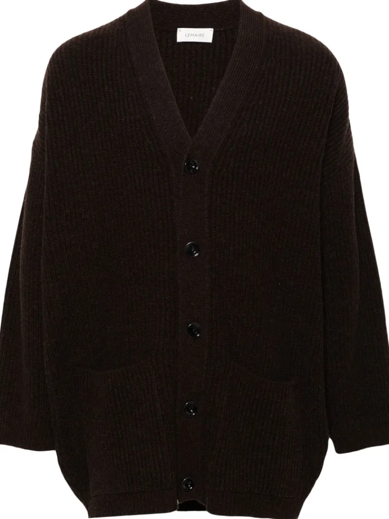Knitwear | Knitwear>LEMAIRE Felted Cardigan Coat