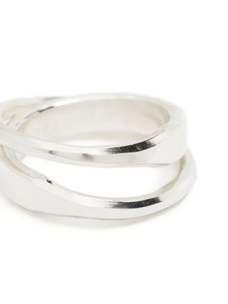 Jewelry | Jewelry>WERKSTATT MUNCHEN Flat Crossed Ring M1726