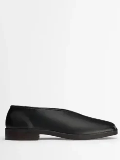 Loafers & Mules>LEMAIRE Flat Piped Slippers