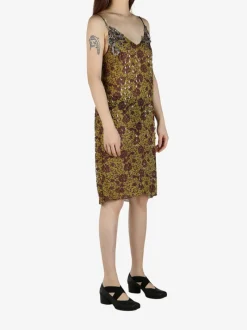 Dresses>DRIES VAN NOTEN Floral Embellished Dress